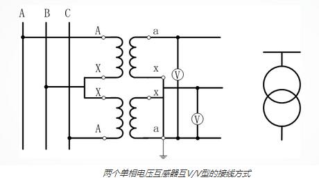 電壓互感器接線(xiàn)圖